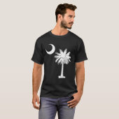 State Flag Palmetto Tree Crescent M T-Shirt (Vorne ganz)
