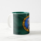 State Flag Washington Tasse (Vorderseite Links)