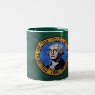 State Flag Washington Tasse