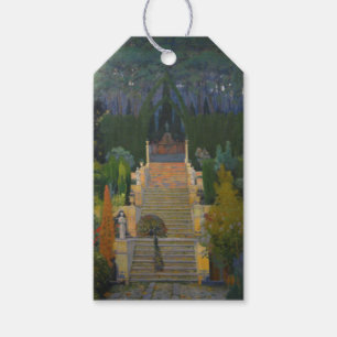 State Garden in Mallorca (von Santiago Rusiñol) Geschenkanhänger