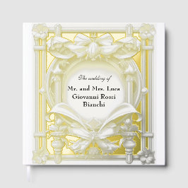 State Gold Motif Atelier, Wedding Foil Gästebuch