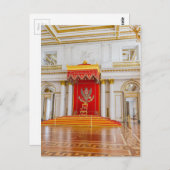 State Hermitage Museum St. Petersburg Russia Postkarte (Vorne/Hinten)