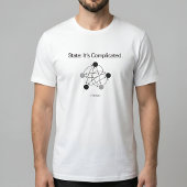 State Its Complicated Programmer Humor T-Shirt