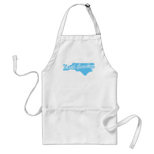 State North Carolina Adult Apron Schürze