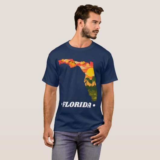 State of Florida Oversized T-Shirt (Vorne ganz)