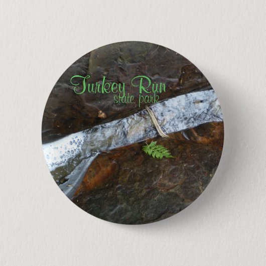 State Park Turkey Run Button (Vorderseite)