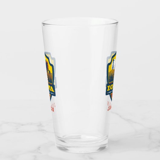 State Pride Iowa Glas (Links)