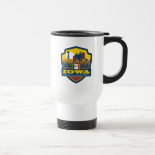 State Pride Iowa Reisebecher