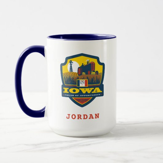 State Pride Iowa Tasse (Links)