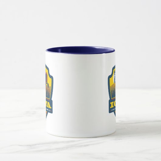 State Pride Iowa Tasse (Zentrum)