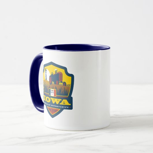 State Pride Iowa Tasse (Vorderseite Links)