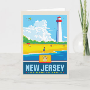 State Pride New Jersey Karte