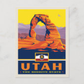 State Pride | Utah Postkarte (Vorderseite)