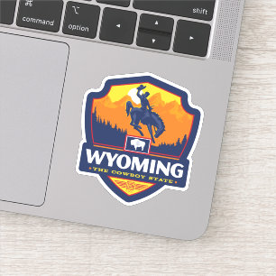 State Pride Wyoming Aufkleber