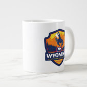 State Pride Wyoming Jumbo-Tasse (Vorderseite Rechts)