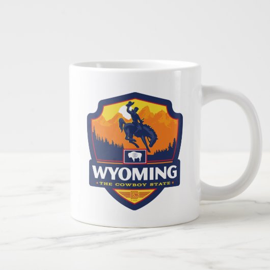 State Pride Wyoming Jumbo-Tasse (Rechts)