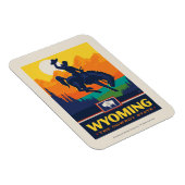 State Pride Wyoming Magnet (Rechte Seite)