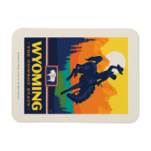 State Pride Wyoming Magnet (Horizontal)