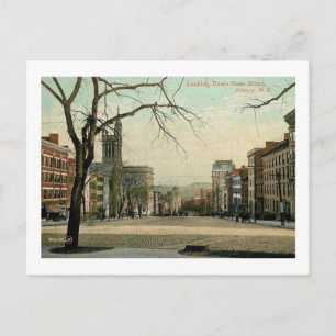 State St., Albany, New York Vintage Postkarte