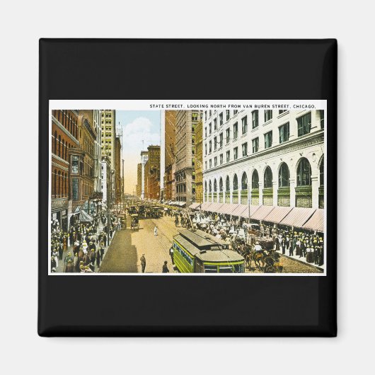 State Street, Chicago, Illinois Magnet (Vorne)