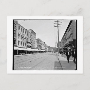State Street, Ithaca, New York Vintage Postkarte