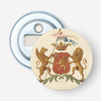 Stated Heraldic Abzeichen mit Griffin und Lion