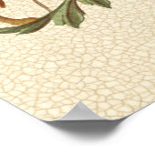 Stated Heraldic Abzeichen mit Griffin und Lion Poster (Ecke)