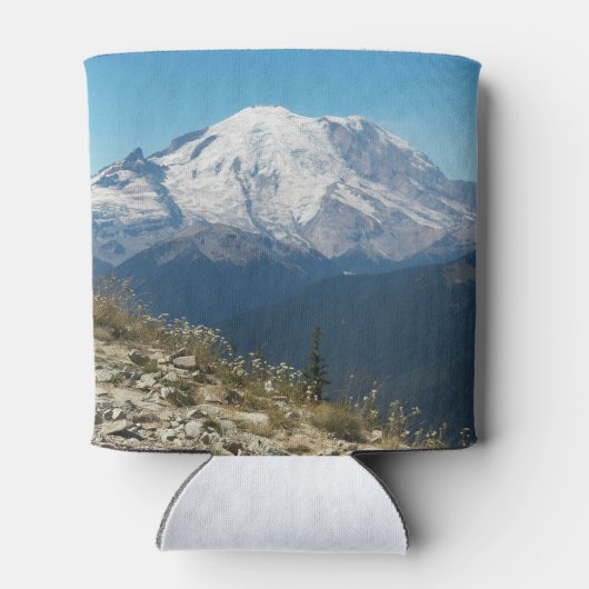 Stated Mount Rainier Landschaft Dosenkühler (Rückseite)