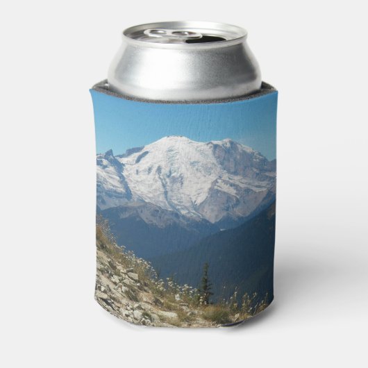 Stated Mount Rainier Landschaft Dosenkühler (Kanne Rückseite)