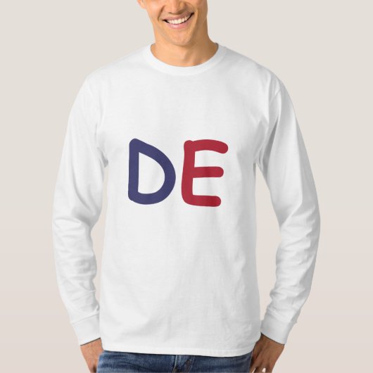 StateMeant USA Delaware DE T-Shirt (Vorderseite)