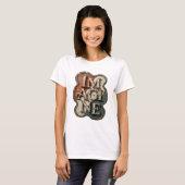 Statement Gold IMAGINE Statement Design T-Shirt (Vorne ganz)