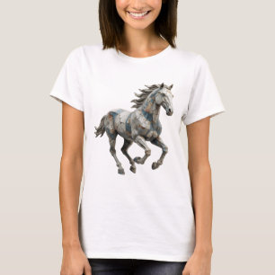 Statement Grau ABSTRACTE KUNST Grafikdesign T-Shirt