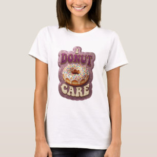 Statement Lila I DONUT CARE Grafik T-Shirt