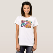 Statement Orange ABER ZUERST BRUNCH Tee (Vorne ganz)