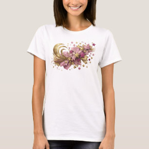 Statement Orange ABSTRACT ART Benutzerdefiniertes T-Shirt