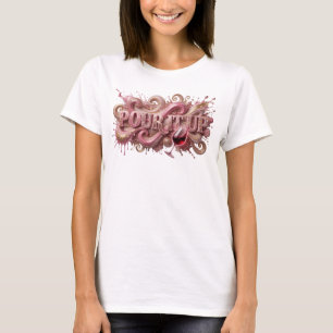 Statement Pink POUR IT UP T-Shirt