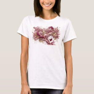 Statement Pink WINE WITH ME Custom-T-Shirt T-Shirt