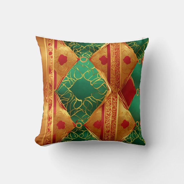 "Statement Print Pillow: Bold & Stylish Accent" Kissen (Vorderseite)