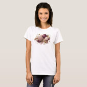 Statement Rot ABSTRACT ART Grafik T-Shirt (Vorne ganz)