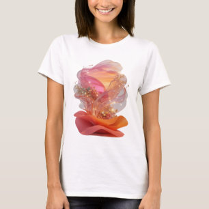 Statement Silber ABSTRACT ART Fashion Print v2 T-Shirt