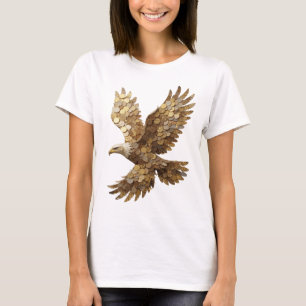 Statement Silber ABSTRACTE KUNST Design T-Shirt