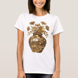 Statement Silber ABSTRACTE KUNST Statement Design T-Shirt