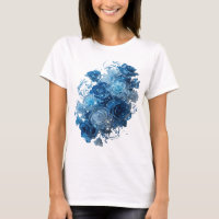 Statement Silber BLAUE ROSEN Textdesign
