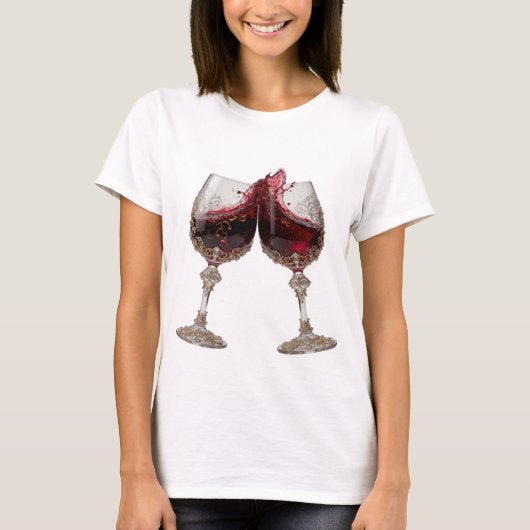 Statement Silber CHEERS Custom T-Shirt (Vorderseite)