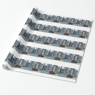 Staten Island-Fähre auf dem Weg nach Manhattan Geschenkpapier
