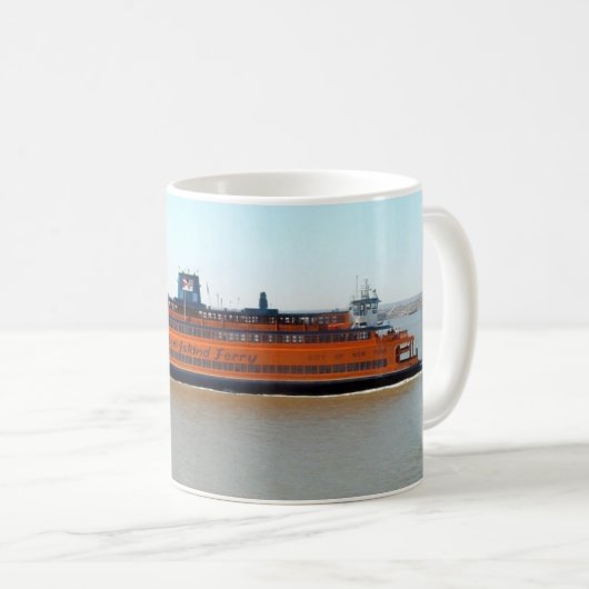 Staten Island-Fähre Kaffeetasse (VorderseiteRechts)