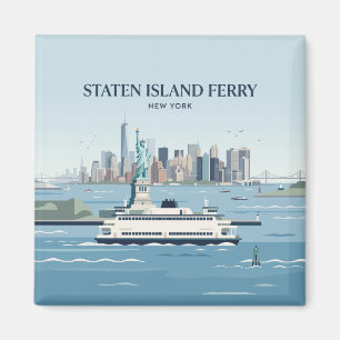 Staten Island-Fähre New York Magnet