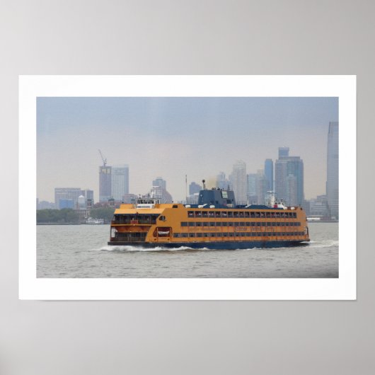 Staten-Island-Fähre Poster (Vorne)