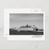 Staten Island Ferry Postcard Postkarte (Vorne/Hinten)
