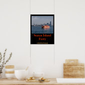 Staten Island Ferry Poster (Küche)